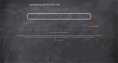 Desktop Screenshot of gangbang-partytreff.com